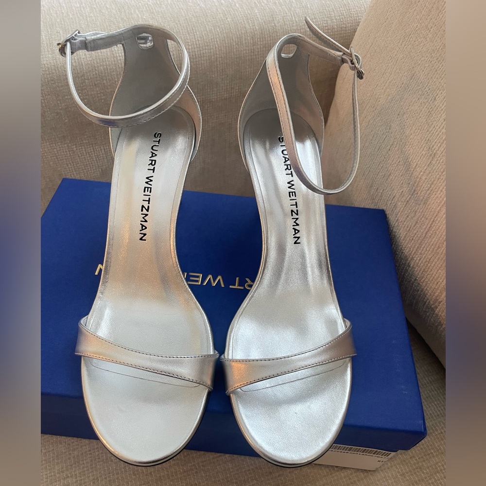 Stuart Weitzman Nudist II 75 Sandal - Picture 2 of 9